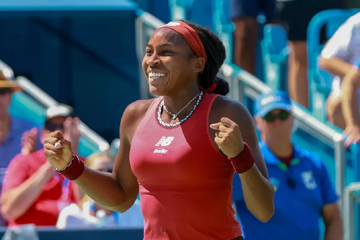 Coco Gauff Emulates Serena Williams After Reaching Her First Semi Final