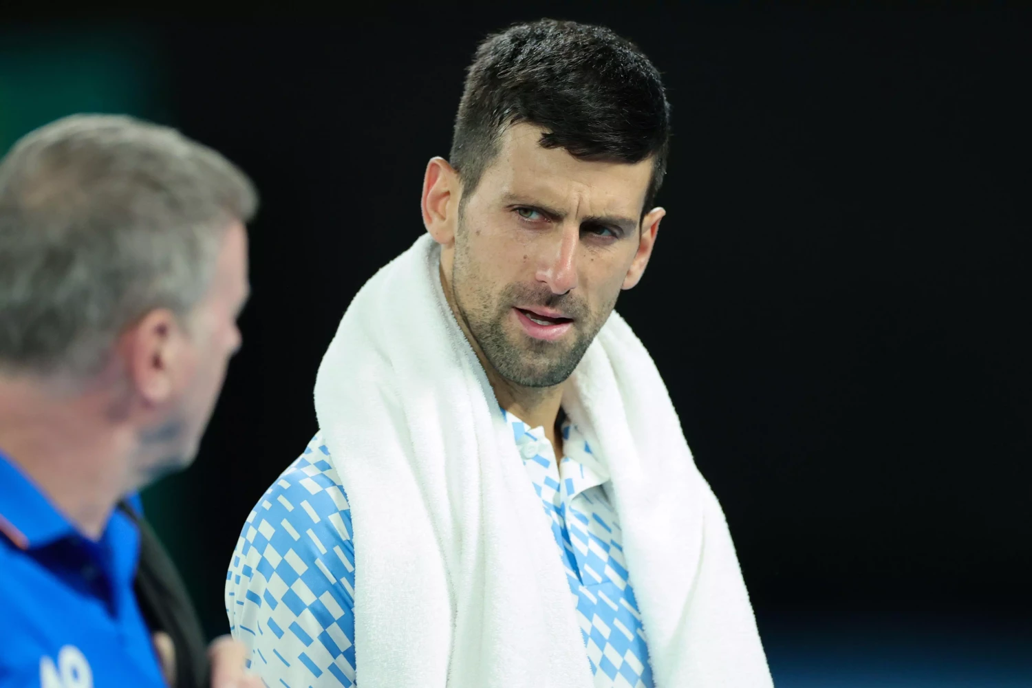 Australian Open Novak Djokovic Wins But Admits Hamstring Is Not