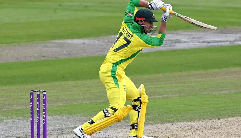 Marcus Stoinis on fire