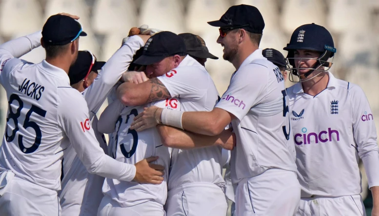England sealed the Test series with a hard-fought win in Multan.