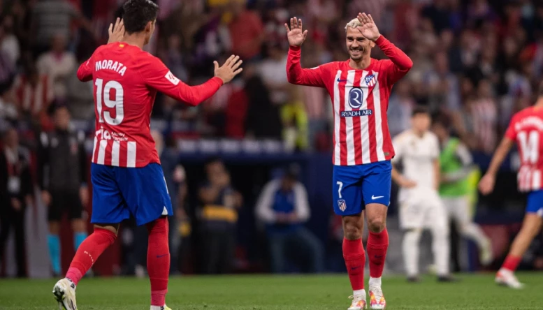 Alvaro Morata and Antoine Griezmann.