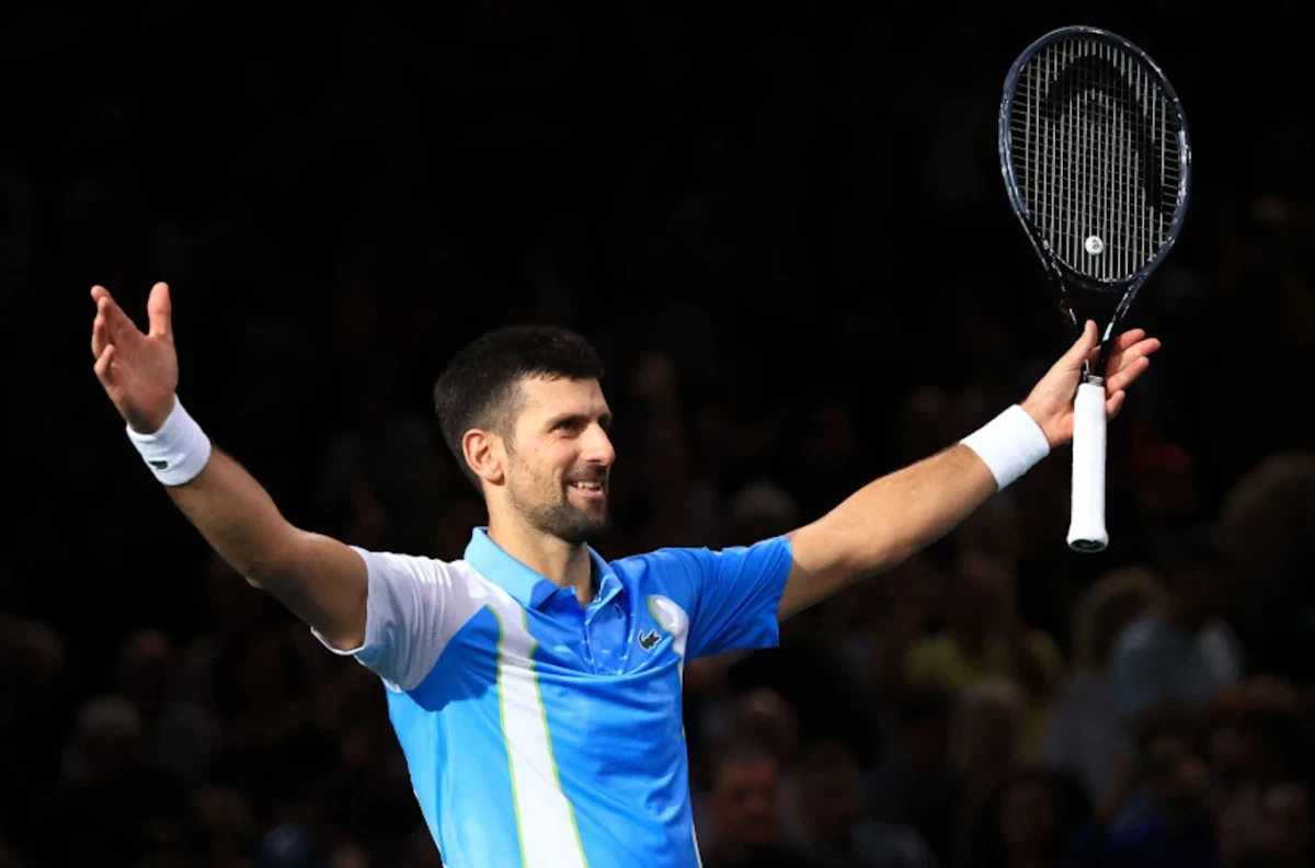 Novak Djokovic marches into Paris Masters final after nervy affair ...