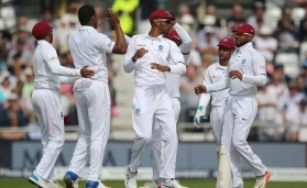 West Indies dominated the first day of 2nd Test