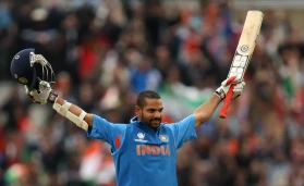 Shikhar Dhawan scored a brilliant knock of 97 and was named 'Man of the Match'.