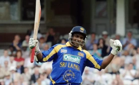 Sanath Jayasuriya holds the record of scoring the most runs in Asia Cup history