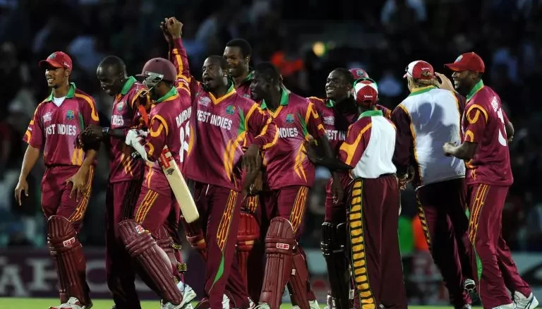 West Indies won Super Over match against New Zealand 2012
