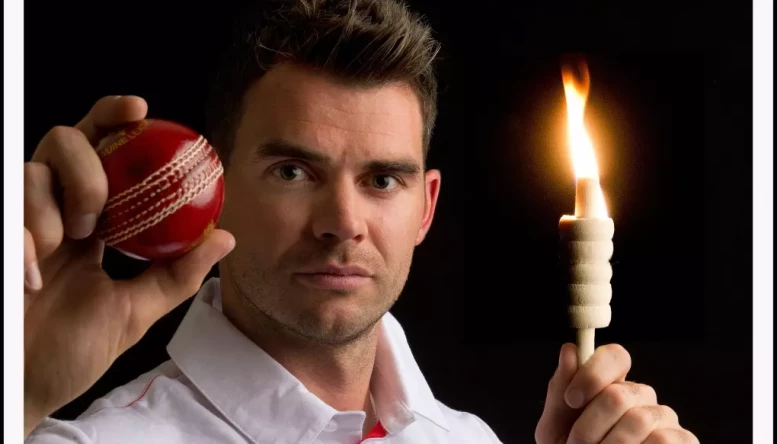 James Anderson on Fire