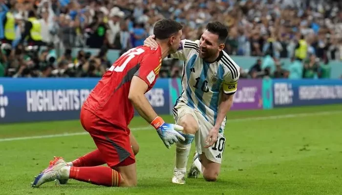 Emiliano Martinez and Lionel Messi were the two heroes for Argentina.