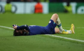 Chelsea boss Graham Potter has said it “doesn’t look positive” for Ben Chilwell after he hobbled off with a hamstring injury against Dinamo Zagreb