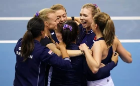 Britain clinch stunning Billie Jean King Cup victory over Spain to reach semi-finals