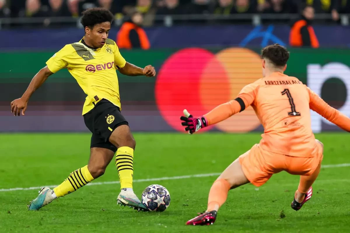 Karim Adeyemi solo strike gives Borussia Dortmund advantage over Chelsea in Champions League