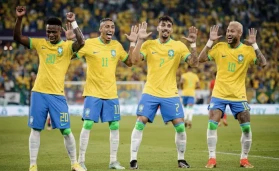 Brazil Fab Four played as well as their reputation suggested they could.