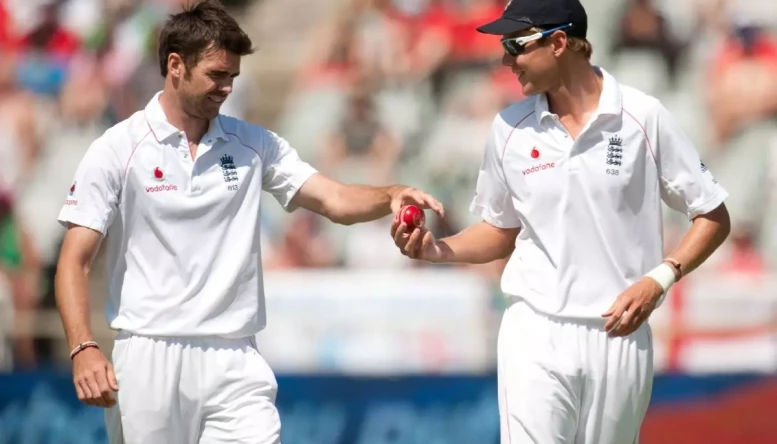 James Anderson and Stuart Broad.