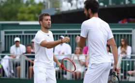 Nikola Mektic and Mate Pavic achieve their tenth consecutive victory at Wimbledon