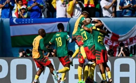 Cameroon fought back from two goals down to force a thrilling 3-3 draw with Serbia