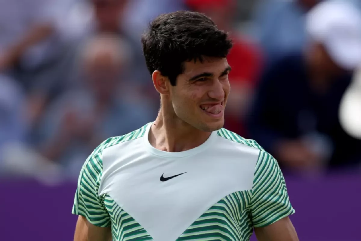 Spanish Phenom Carlos Alcaraz Sends Wimbledon Warning By Storming Into Queen S Club Final