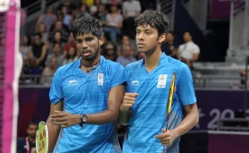 Chirag and Satwik became the first-ever Indian men's pair to win a CWG medal by winning silver