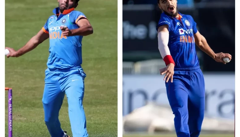 Deepak Chahar(L) and Arshdeep Singh(R)  nailed it for Team India against SA