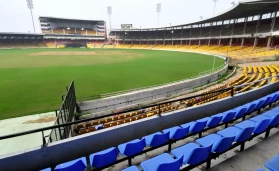 Saurashtra Cricket Association Stadium, Rajkot: Gladiators beat Warriors