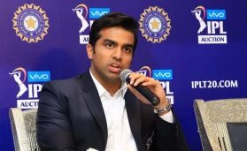 Delhi Capitals owner Parth Jindal speak to the media at a press conference