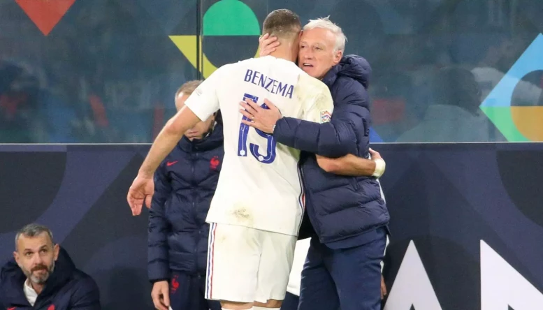 France head coach Didier Deschamps has ruled out a shock World Cup final return for Karim Benzema