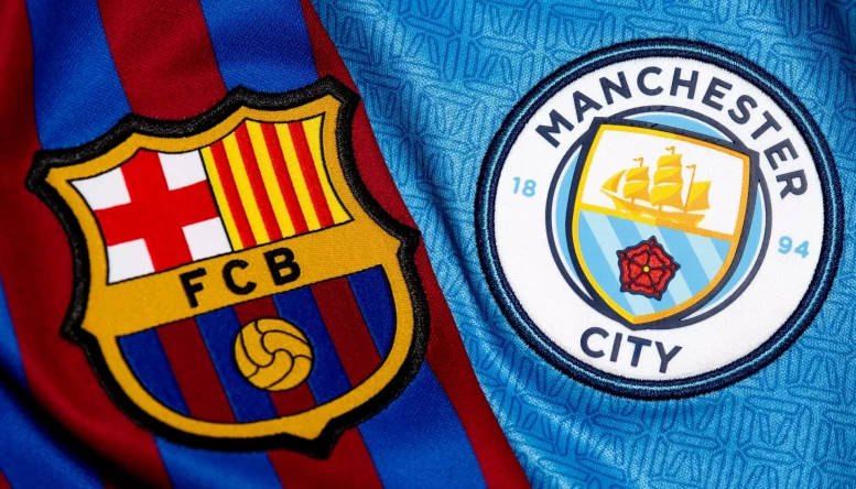 Barcelona and Manchester City fundraiser attended by 90,000 fans