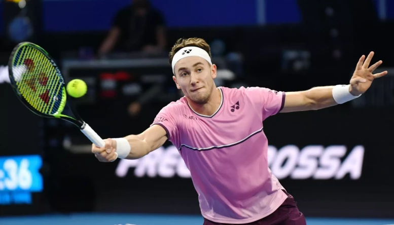 Casper Ruud: Norway's top tennis player crashed out of the round of 16 in Paris to Lorenzo Musetti