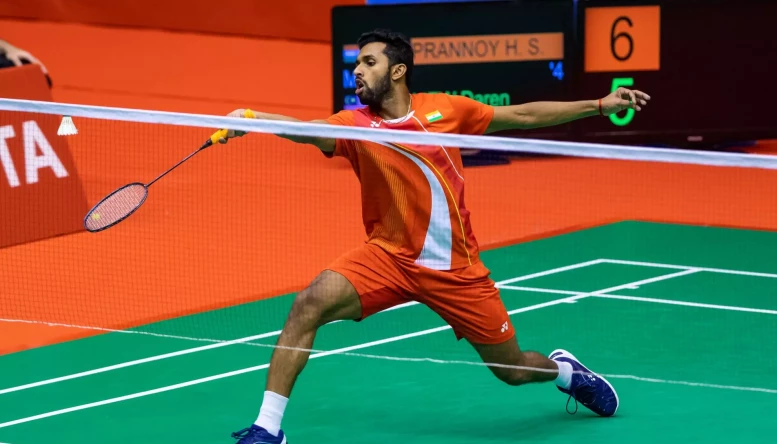 H S Prannoy claimed a memorable victory.