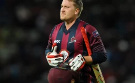 Northamptonshire Steelbacks Josh Cobb during Vitality T20 Blast match winning knock