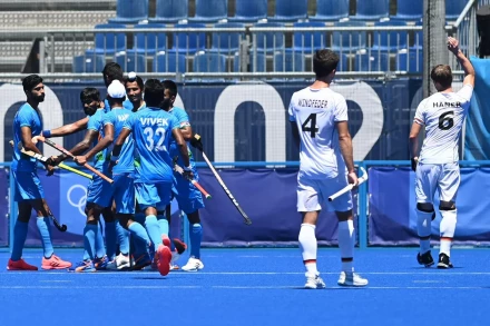 Come back by Indian Hockey team