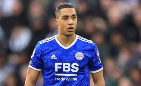Youri Tielemans #8 of Leicester City