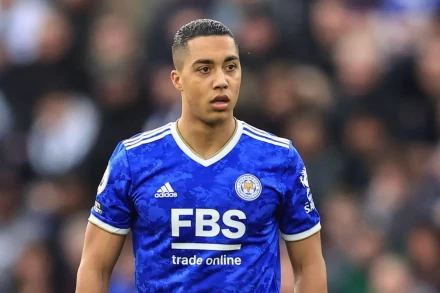 Youri Tielemans #8 of Leicester City