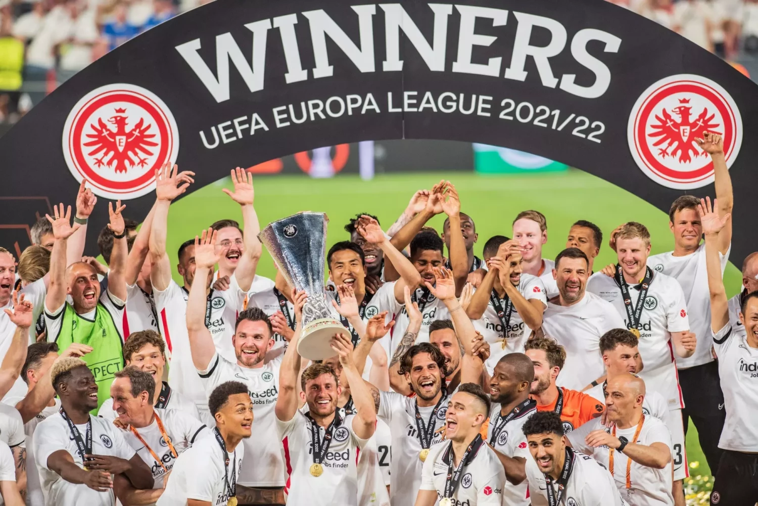 UEFA Europa Final: Eintracht Frankfurt wins 6-5 beating Rangers