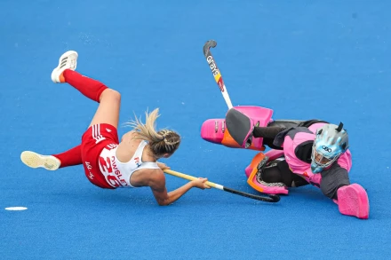 FIH : Women's Hockey in action