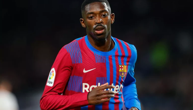 Ousmane Dembele of Barcelona