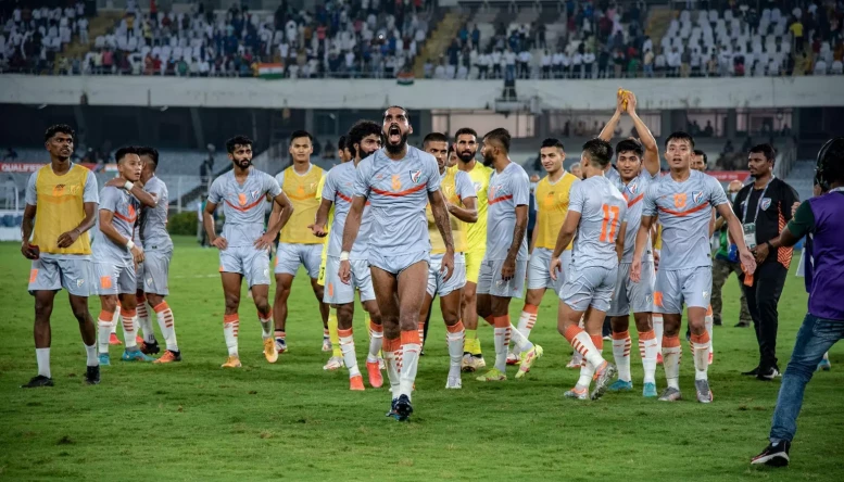 Kolkata, West Bengal, India. 11th June, 2022. Different moments of 4th match of AFC Asian Cup 2023 Qualifiers Final Round Group D at Salt Lake Stadium (Vivekananda Yuba Bharati Krirangan)