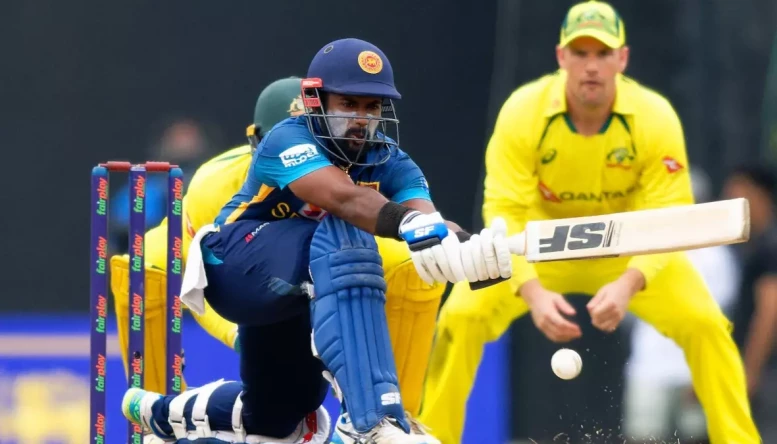 Sri Lanka's Charith Asalanka plays a winning knock