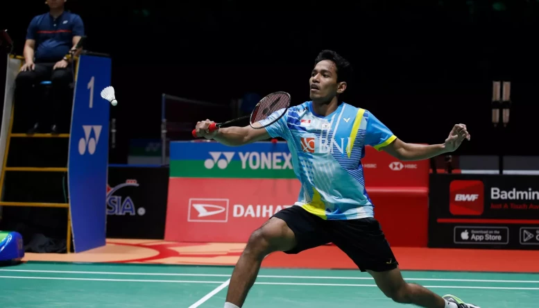 Indonesia's rising star shuttler Chico Aura