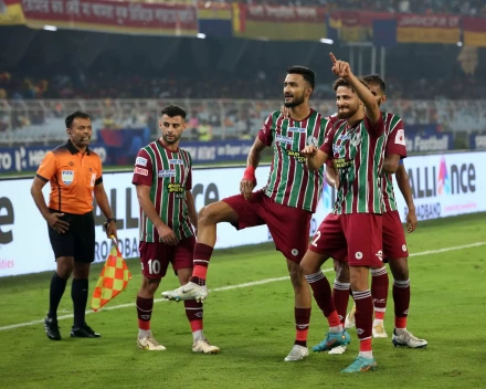 ATK Mohun Bagan (ATKMB) down NorthEast United (NEUFC)