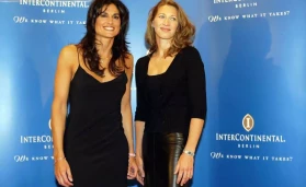 Gabriela Sabatini and Steffi Graf at the charity gala "Thank you Steffi" in Berlin