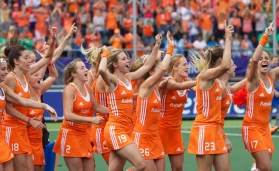 Hockey World Cup finals for womens, Holland versus Australia