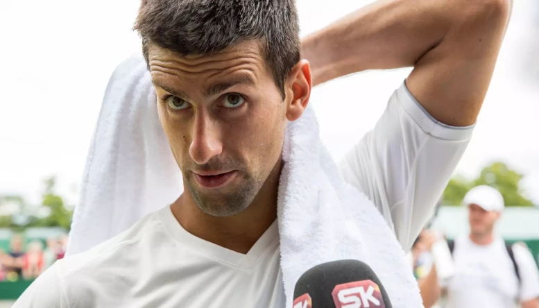 Novak Djokovic under fire for selective support