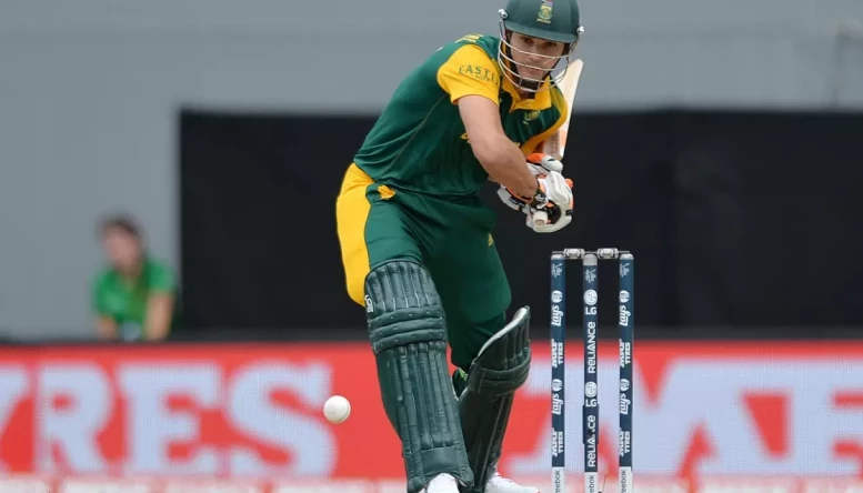 Rilee Rossouw of South Africa
