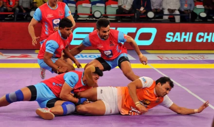 Jaipur Pink Panthers beat Patna Pirates to secure first win in vivo Pro  Kabaddi Season 9