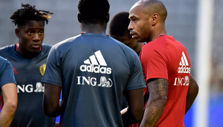 Thierry Henry assistant coach of the Belgian Team