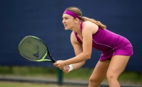 Natela Dzalamidze, a Russian player, a Georgian national