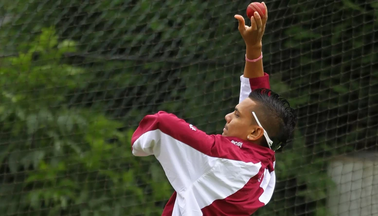Sunil Narine bowled with a terrific economy of 4.5