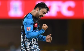 Rashid Khan picked four wickets for Gujarat Titans