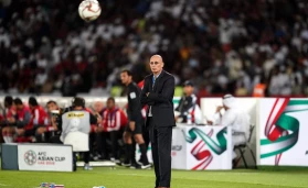 India versus United Arab Emirates; Stephen Constantine, coach of India