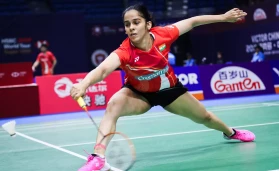 Indian professional badminton player Saina Nehwal